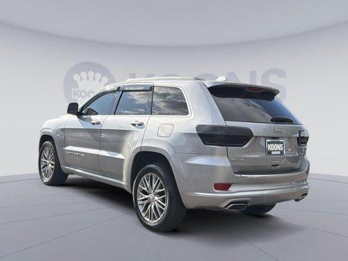 Billet Silver Metallic Clearcoat 2018 Jeep Grand Cherokee Summit