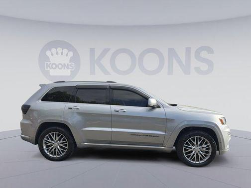 Billet Silver Metallic Clearcoat 2018 Jeep Grand Cherokee Summit