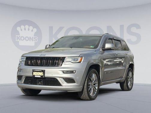 Billet Silver Metallic Clearcoat 2018 Jeep Grand Cherokee Summit