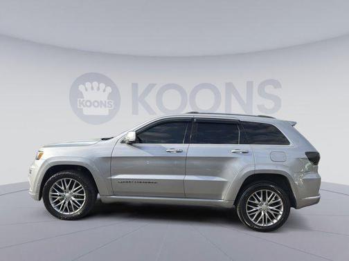 Billet Silver Metallic Clearcoat 2018 Jeep Grand Cherokee Summit