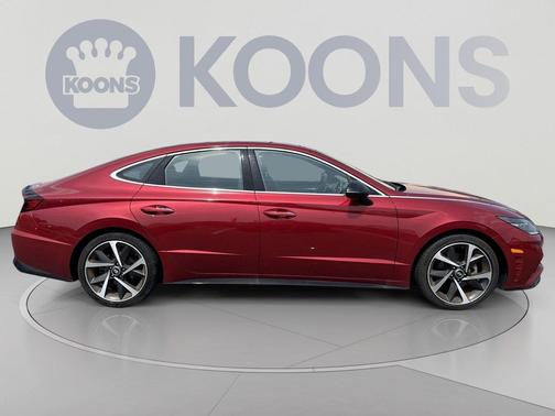 Ultimate Red 2023 Hyundai SONATA SEL Plus