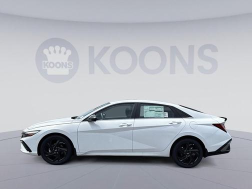 Serenity White 2026 Hyundai ELANTRA Sport