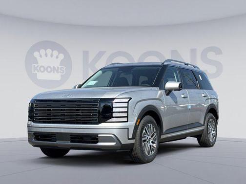 Typhoon Silver Metallic 2026 Hyundai Palisade Hybrid SEL Premium 7P