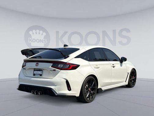 Championship White 2025 Honda Civic Type R Manual