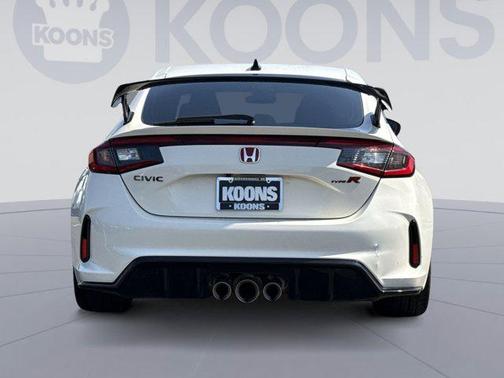 Championship White 2025 Honda Civic Type R Manual