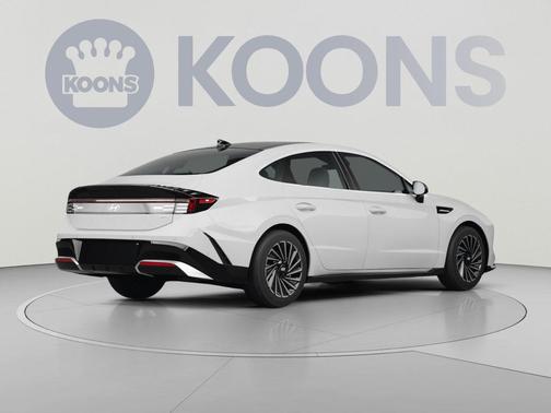 Serenity White 2027 Hyundai SONATA Hybrid Limited
