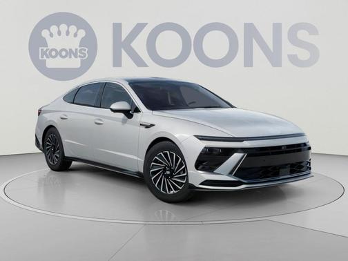 Serenity White 2027 Hyundai SONATA Hybrid Limited