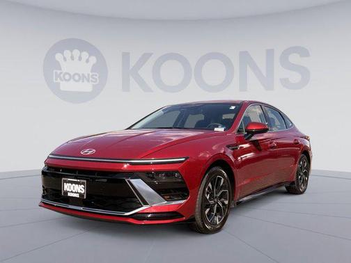 Ultimate red 2024 Hyundai SONATA SEL