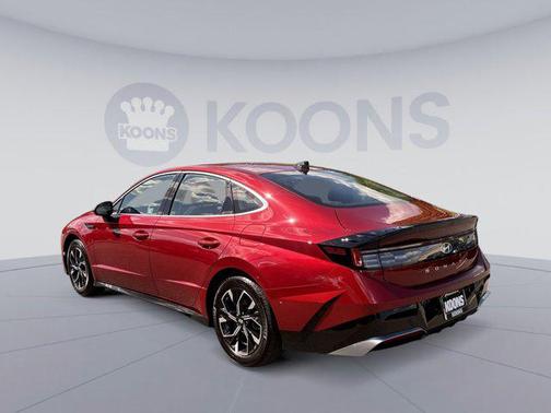 Ultimate red 2024 Hyundai SONATA SEL