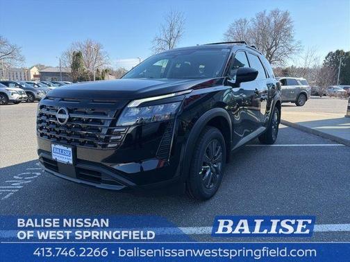 Black 2026 Nissan Pathfinder SV