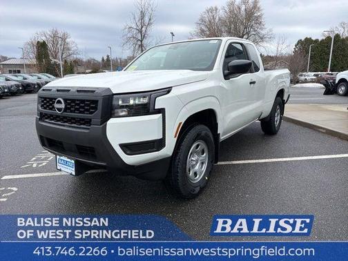 Glacier White 2026 Nissan Frontier S