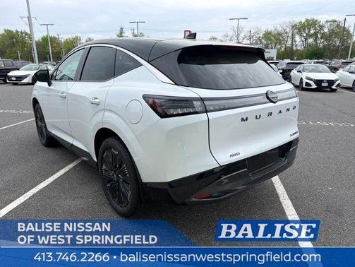 White / Black 2026 Nissan Murano Platinum