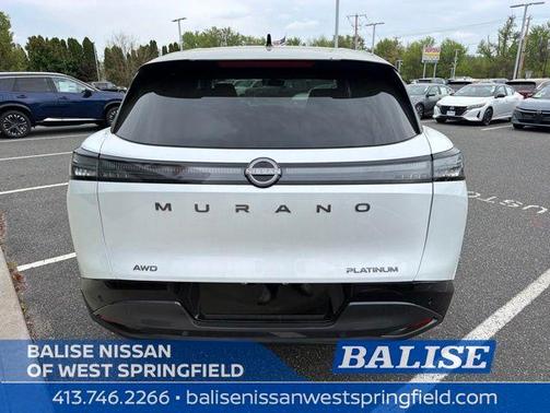 White / Black 2026 Nissan Murano Platinum