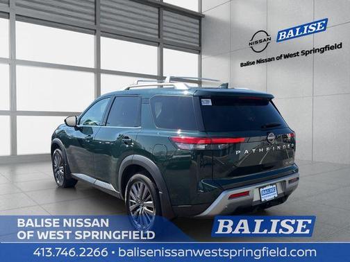 Obsidian Green 2023 Nissan Pathfinder SL