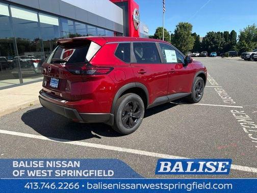 Scarlet Ember Tintcoat 2026 Nissan Rogue SV