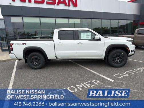 Glacier White 2026 Nissan Frontier PRO-4X