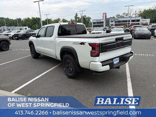 Glacier White 2026 Nissan Frontier PRO-4X