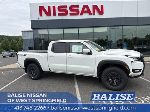 Glacier White 2026 Nissan Frontier PRO-4X
