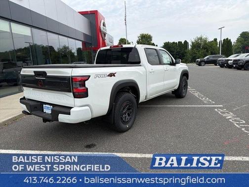 Glacier White 2026 Nissan Frontier PRO-4X