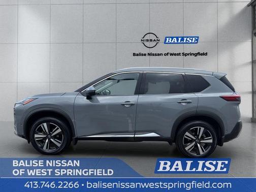Boulder Gray Pearl 2023 Nissan Rogue Platinum