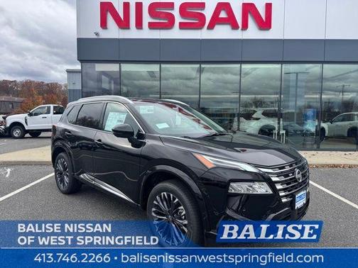 Black 2026 Nissan Rogue Platinum