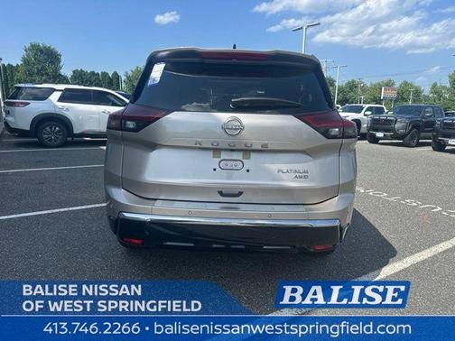 Champagne Silver 2026 Nissan Rogue Platinum