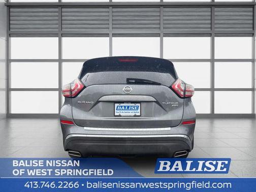 Gun Metallic 2017 Nissan Murano Platinum