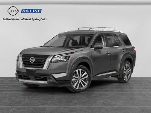 Gun Metallic 2024 Nissan Pathfinder Platinum