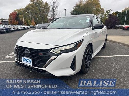 White 2025 Nissan Sentra SR