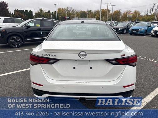 White 2025 Nissan Sentra SR