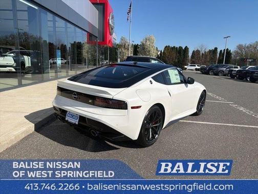 White 2026 Nissan Z performance