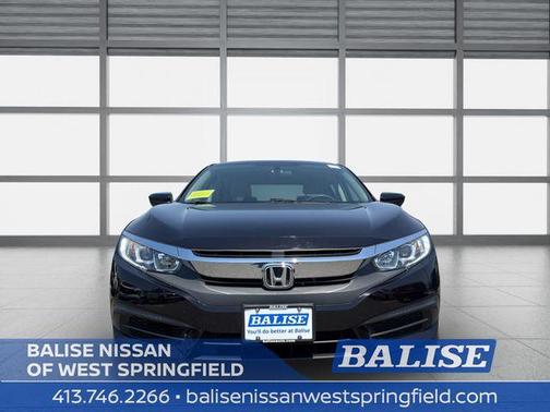 Black 2017 Honda Civic LX