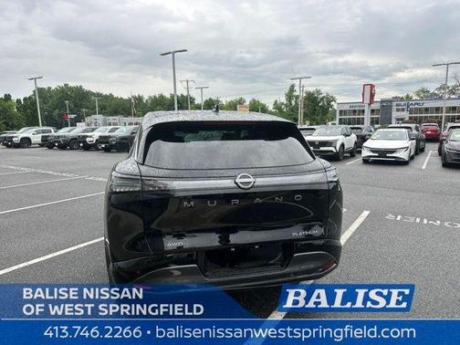 Super Black 2026 Nissan Murano Platinum