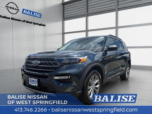 Stone Blue Metallic 2023 Ford Explorer XLT