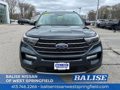 Stone Blue Metallic 2023 Ford Explorer XLT