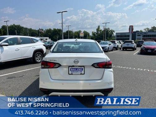 Aspen White 2025 Nissan Versa 1.6 SV