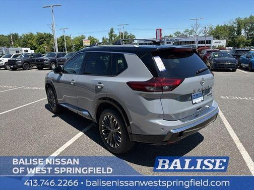 Boulder Gray 2026 Nissan Rogue Platinum