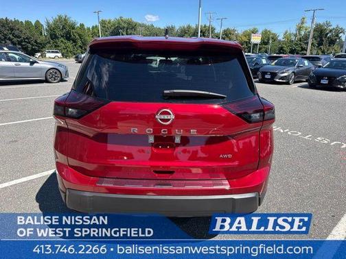 Scarlet Ember 2026 Nissan Rogue SV