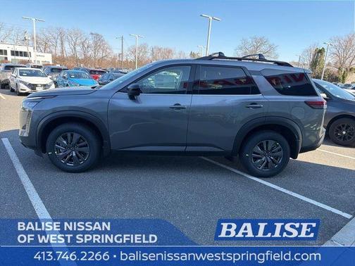 Gun Metallic 2026 Nissan Pathfinder SV