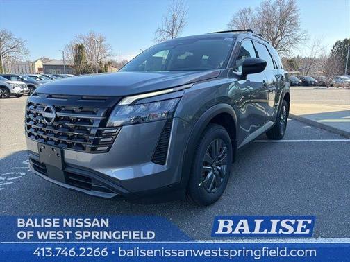 Gun Metallic 2026 Nissan Pathfinder SV