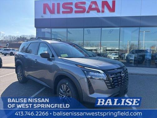 Gun Metallic 2026 Nissan Pathfinder SV