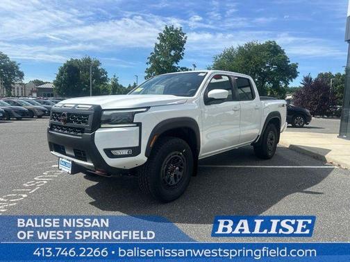 Glacier White 2026 Nissan Frontier PRO-4X