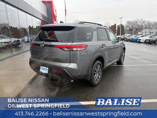 Gun Metallic 2026 Nissan Pathfinder SV
