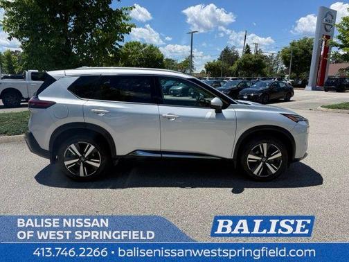 Brilliant Silver Metallic 2021 Nissan Rogue SL