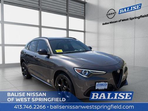 Vesuvio Gray Metallic 2023 Alfa Romeo Stelvio Veloce