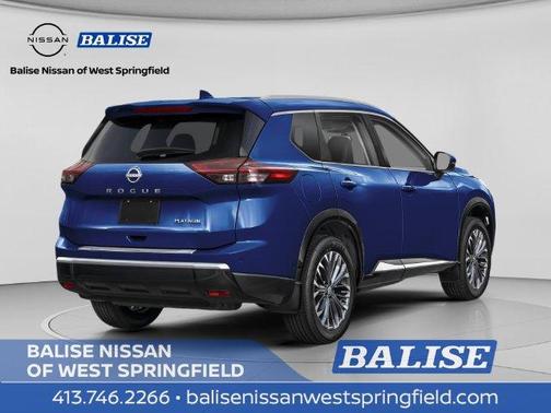 Deep Ocean Blue 2026 Nissan Rogue Platinum