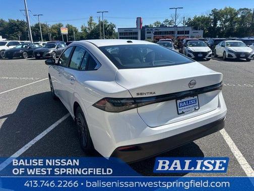 Cloud White 2026 Nissan Sentra SV