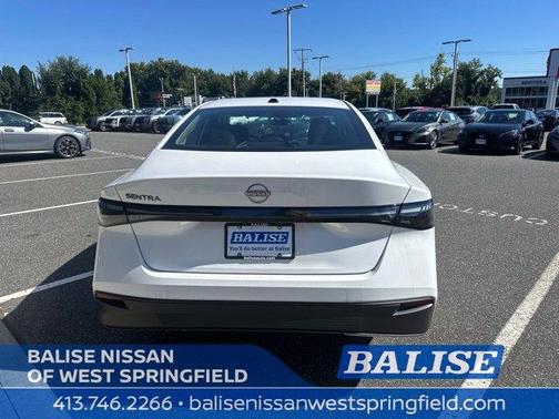 Cloud White 2026 Nissan Sentra SV