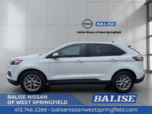 Oxford White 2024 Ford Edge SEL