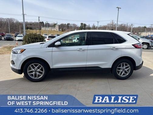 Oxford White 2024 Ford Edge SEL